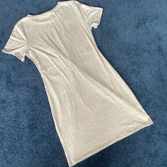 Urban Outfitters Beige Cutout Tee-Shirt Dress - Large - Picture 3 of 7